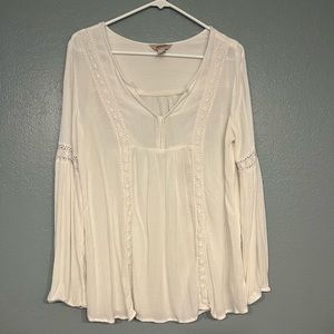 Arizona gauzy long sleeve top